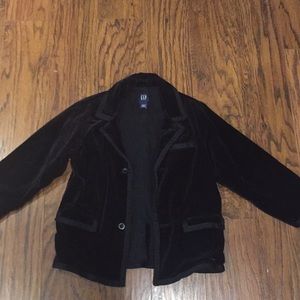 Gap velvet blazer sz 5